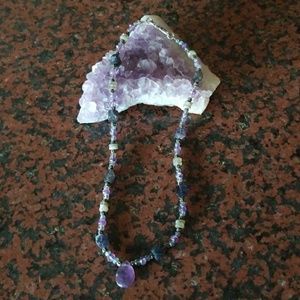 Real Amethyst necklace